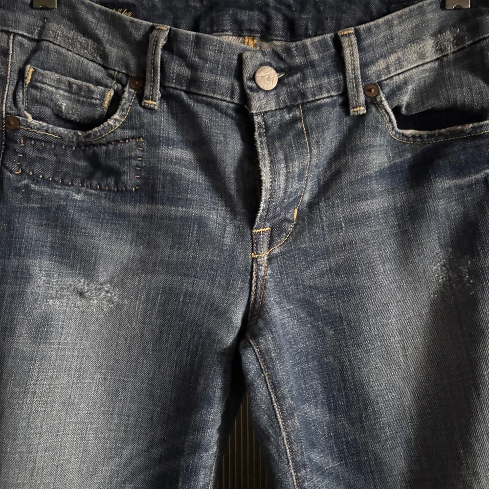 Citizens of Humanity Faye Low Rise Flare Jeans 28 Original Length Made in USA - Picture 11 of 13